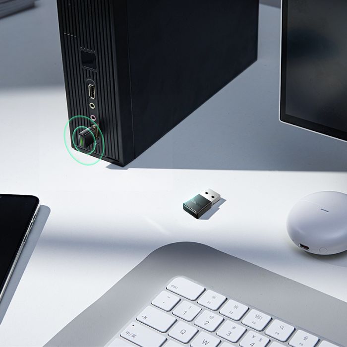 Адаптер Bluetooth Baseus BA07 Wireless Adapter Black (ZJBA010001)