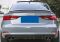 Спойлер на Audi A3 8V стиль S3 черный глянцевый (ABS-пластик)