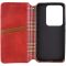 Чохол-книжка для смартфона Rubic Leather for Xiaomi Redmi Note 13 Pro 5G/POCO X6 5G Red (RUBICXiNo13P5GRed)