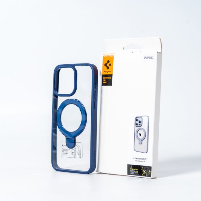 Чохол для смартфона Spigen AAA Magnetic Ring for Apple iPhone 14 Pro Max Blue (SPGMGRING14ProMaxBlue)