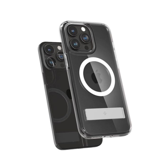 Чохол Spigen AAA Magnetic Clear Stand for Apple iPhone 16 Pro Max Transparent (SPGCLST16pm)