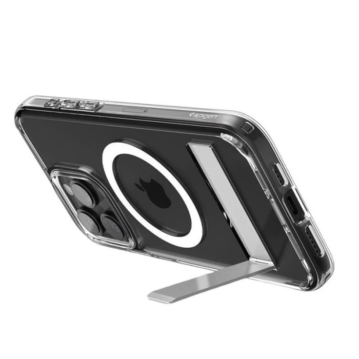 Чохол Spigen AAA Magnetic Clear Stand for Apple iPhone 16 Pro Max Transparent (SPGCLST16pm)