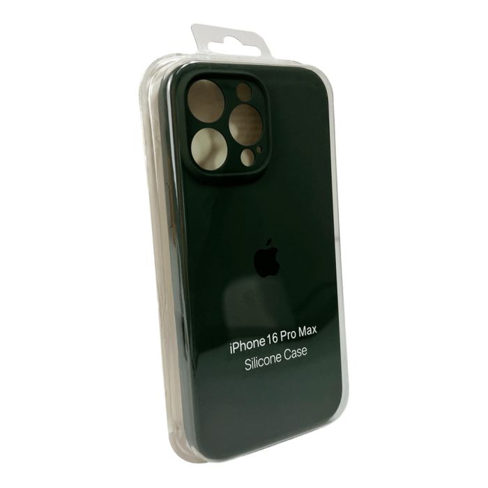 Чохол для смартфона Silicone Full Case AA Camera Protect for Apple iPhone 16 Pro 40,Atrovirens (FullAAi16P-40)