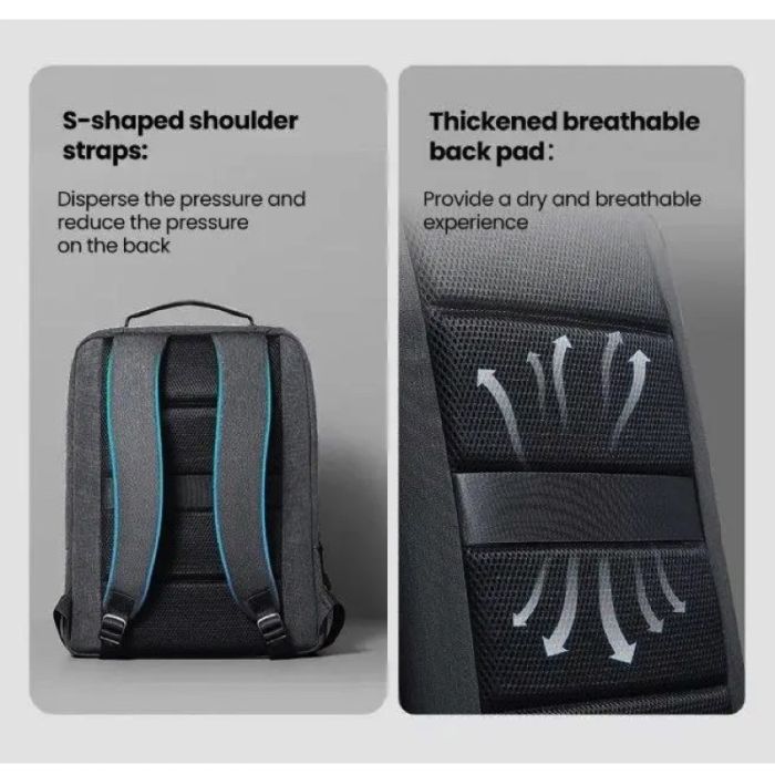 Рюкзак UGREEN LP664 Laptop Backpack B02 Dark Grey (Up to 15.6'')(UGR-90798) (UGR-90798)