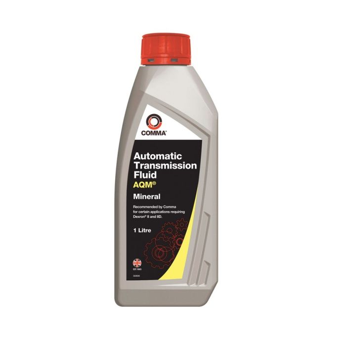 Трансмиссионная жидкость Comma AQM Auto Trans Fluid 1 литр для автоматических коробок (ATM1L)