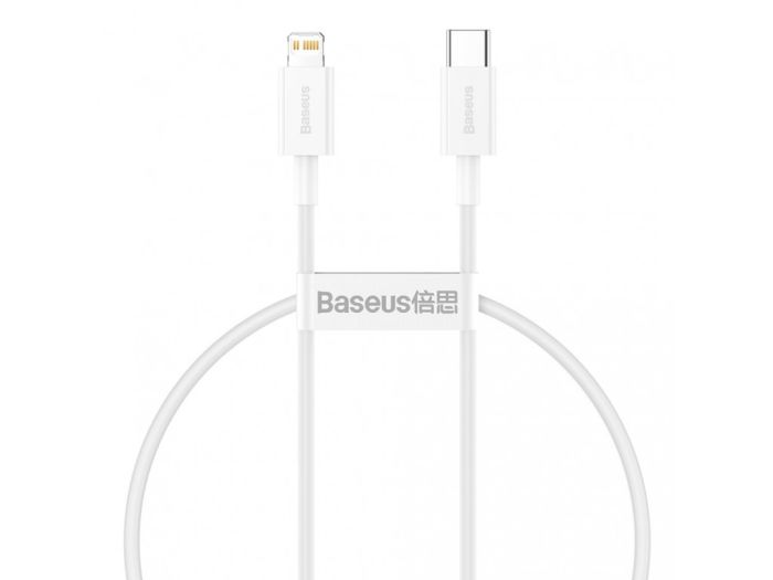 Кабель Baseus Superior Series Fast Charging Data Cable Type-C to iP PD 20W 0.25m White (CATLYS-02)