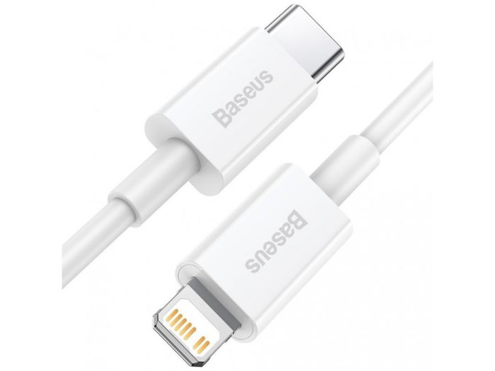 Кабель Baseus Superior Series Fast Charging Data Cable Type-C to iP PD 20W 0.25m White (CATLYS-02)