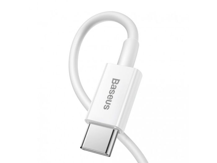 Кабель Baseus Superior Series Fast Charging Data Cable Type-C to iP PD 20W 0.25m White (CATLYS-02)