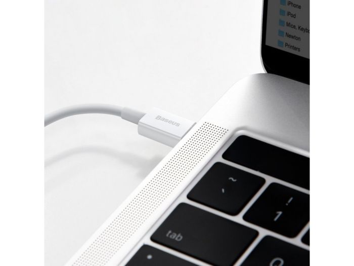 Кабель Baseus Superior Series Fast Charging Data Cable Type-C to iP PD 20W 0.25m White (CATLYS-02)