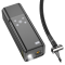 Автомобільний насос HOCO ZP7 Maddy portable smart air pump(5000mAh) Black (6942007614511)