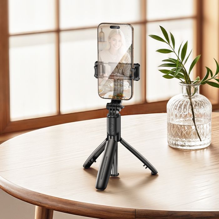 Селфі-монопод BOROFONE BY13 Nube live broadcast holder Black (6941991119415)