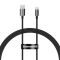 Кабель Baseus Superior Series Fast Charging Data Cable USB to Type-C 100W 1m Cluster Black (P10320102114-00)