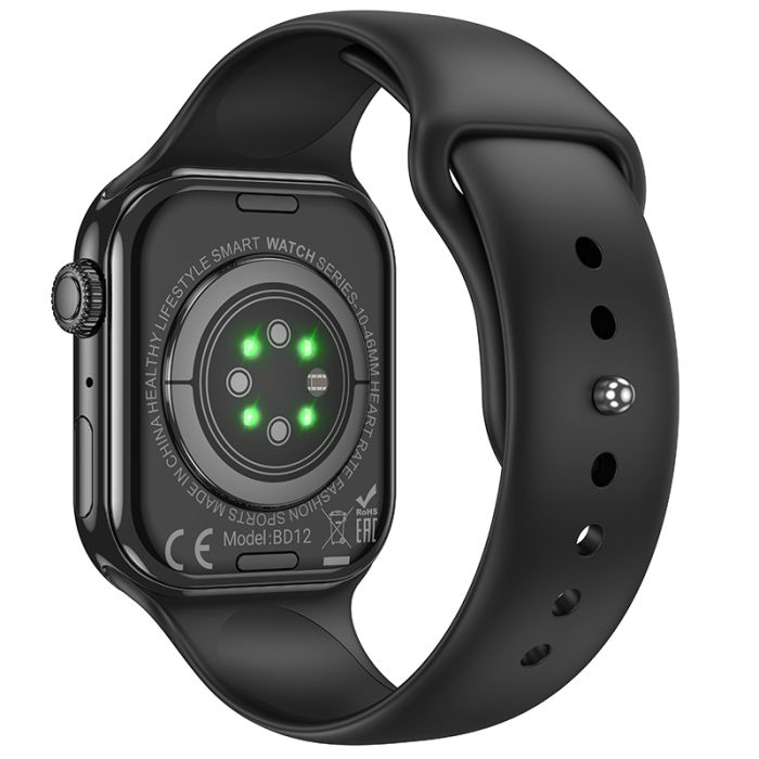 Смарт-годинник BOROFONE BD12 51mm. 190 mAh. IPX4 Smart sports watch (call version) Black (6941991120596)