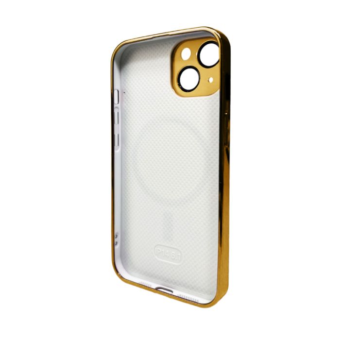 Чохол для смартфона AG Glass Sapphire Frame MagSafe Logo for Apple iPhone 15 Gold (AGSappiFRP15Gold)