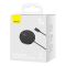 Бездротовий зарядний пристрій Baseus Simple Mini3 Magnetic Wireless Charger 15W Black (CCJJ040001)