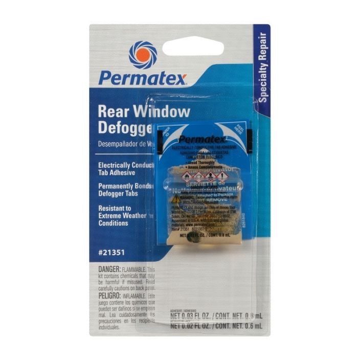 Клеевой комплект для ремонта контактной клеммы нити обогрева Permatex -34+82C (21351)