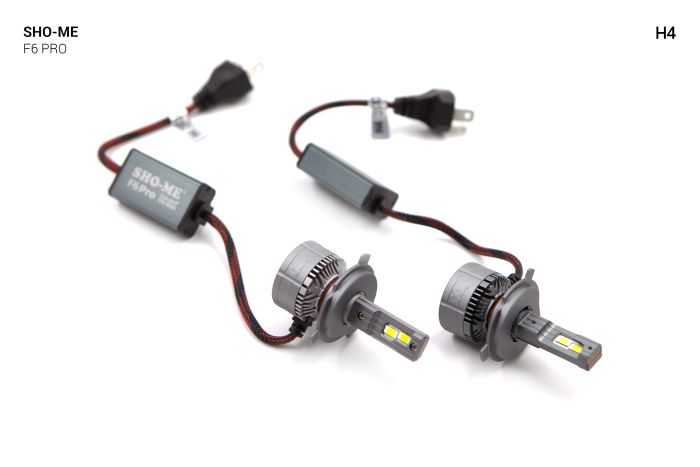 Комплект светодиодных ламп Sho-Me F6-Pro H4 35W
