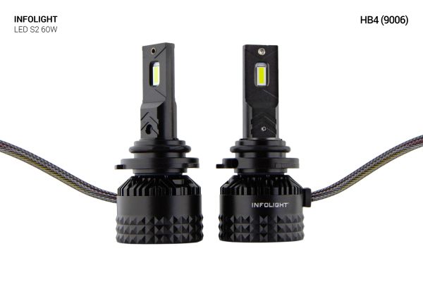 Комплект светодиодных ламп Infolight S2 9006 60W