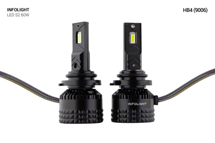 Комплект светодиодных ламп Infolight S2 9006 60W