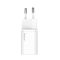 Мережевий зарядний пристрій Baseus Super Si Quick Charger 1C 25W EU White (CCSP020102)