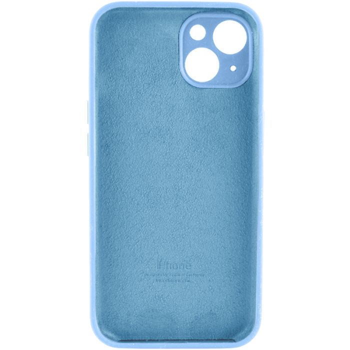 Чохол для смартфона Silicone Full Case AA Camera Protect for Apple iPhone 15 49,Cornflower (FullAAi15-49)