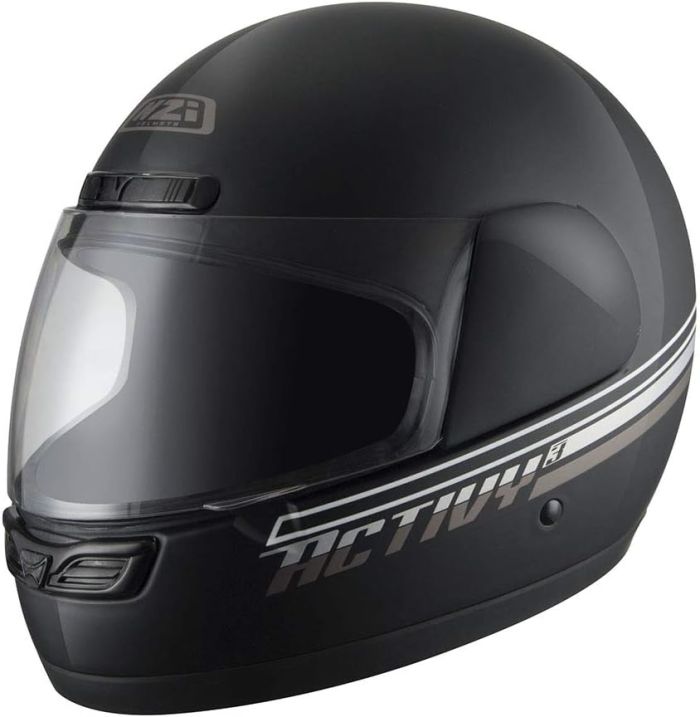 Мотошолом NZI ACTIVY 3 BIBAND BLACK&ANTRACITE