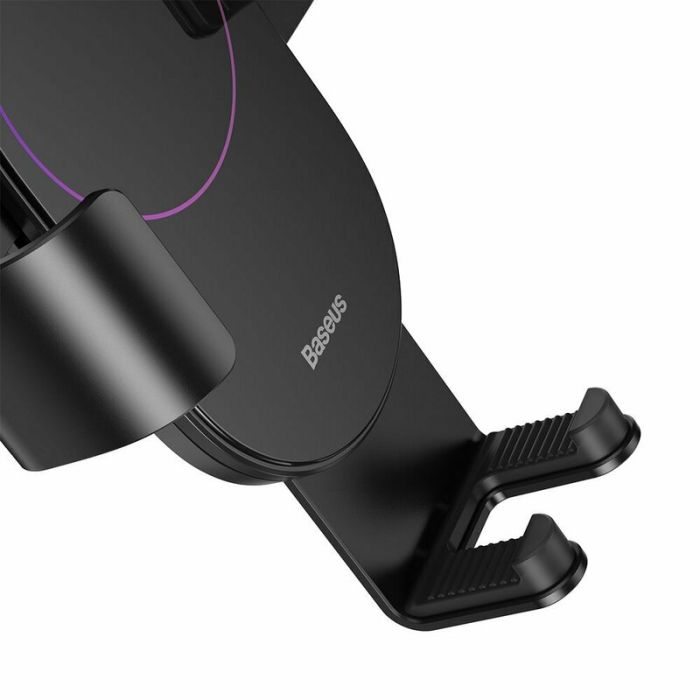 Автотримач для телефона Baseus Simplism gravity car mount holder with suction base Black (SUYL-JY01)