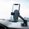 Автотримач для телефона Baseus Simplism gravity car mount holder with suction base Black (SUYL-JY01)
