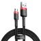 Кабель Baseus Cafule Cable USB For Micro 1.5A 2m Red+Black (CAMKLF-C91)