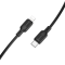 Кабель BOROFONE BX113 Lenny PD silicone charging data cable iP(L=1M) Black (6941991115370)