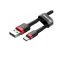 Кабель Baseus Cafule Cable USB For Type-C 3A 2m Red+Black (CATKLF-C91)
