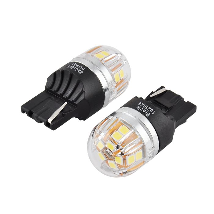 Brevia S-Power W21W 330Lm 15x2835SMD 12/24V CANbus, 2шт (10210X2)