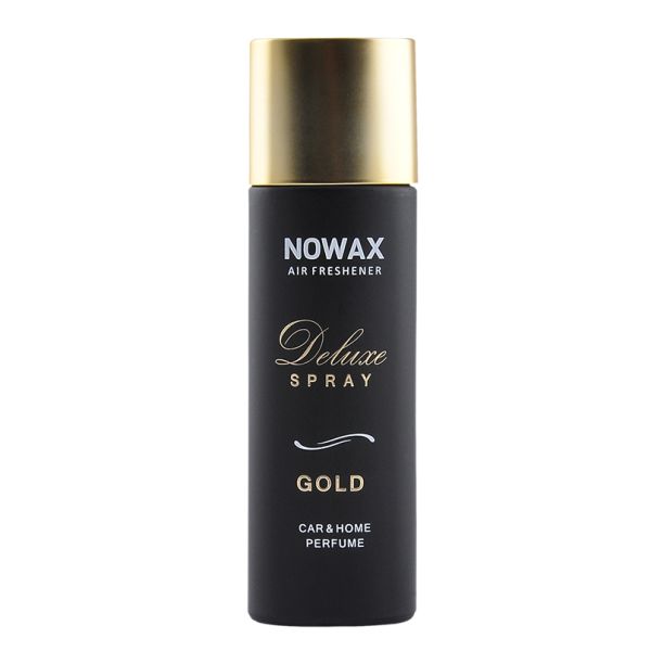 Ароматизатор для авто Nowax Deluxe Spray Gold 50мл в флаконе (NX07748)