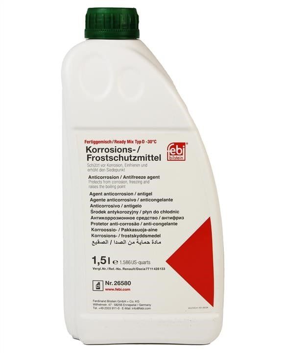 Антифриз Febi 'Ready Mix –30 °C green', 1,5л