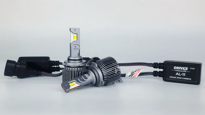 LED лампи автомобільні DriveX AL-11S HB3(9005) 5.5K 50W CAN