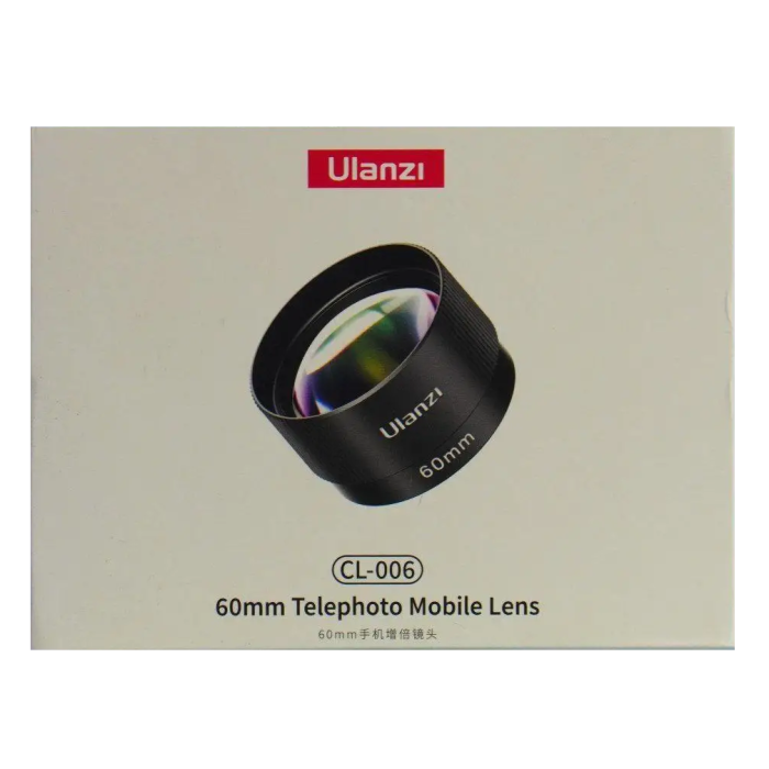 Об'єктив для телефону Ulanzi Vijim Ulanzi CL-006 60mm Telephoto lens (UV-F006 CL-006) (F006)