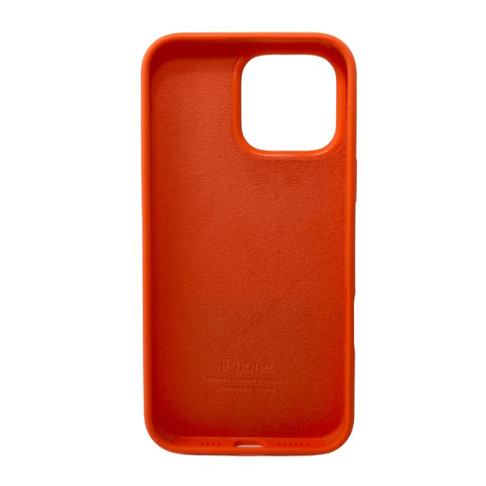 Чохол для смартфона Silicone Full Case AA Open Cam for Apple iPhone 16 Pro 52,Orange (FullOpeAAi16P-52)