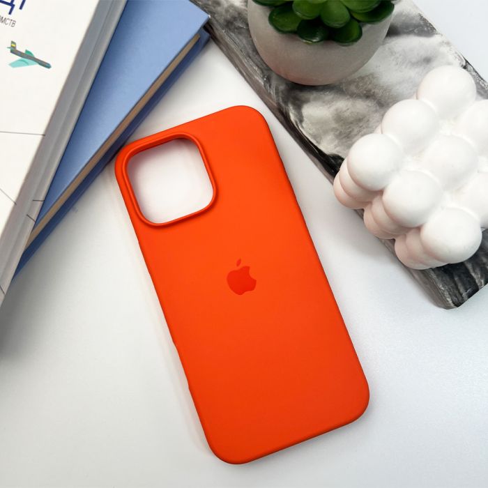 Чохол для смартфона Silicone Full Case AA Open Cam for Apple iPhone 16 Pro 52,Orange (FullOpeAAi16P-52)