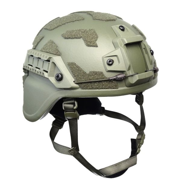 Баллистический шлем MICH Protection Group Denmark Олива XL