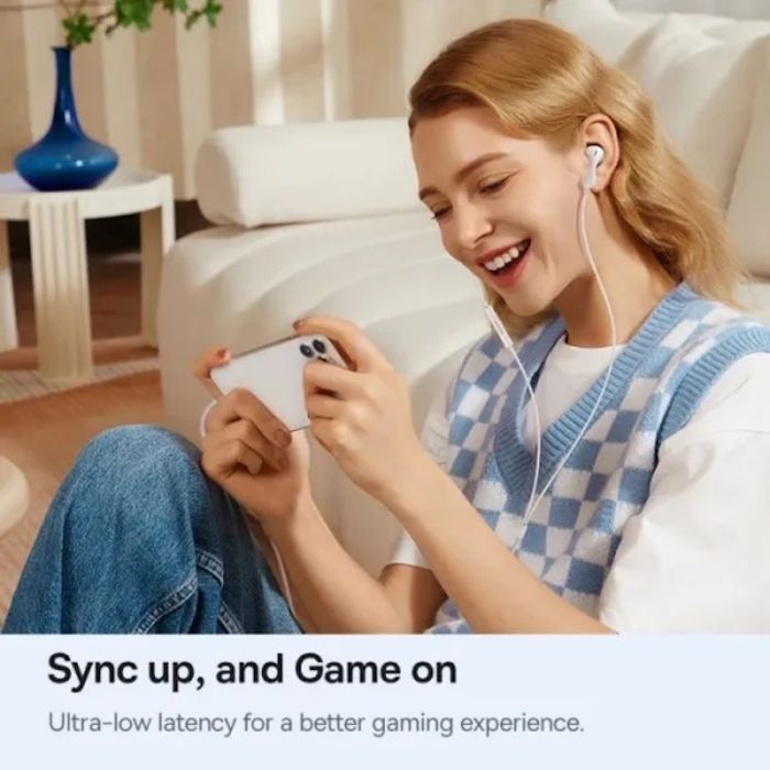 Навушники дротові Baseus Encok HZ20 (3.5mm)  Moon White (A00171500213-00)