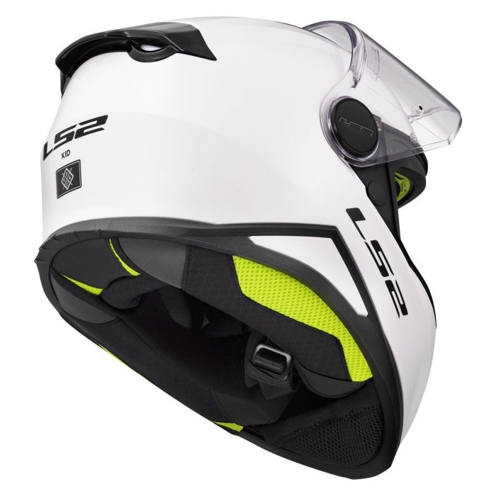 Мотошолом дитячий LS2 FF812 Kid Solid White M