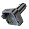 АЗП з FM-модулятором BOROFONE BC53 Highway PD20W+QC3.0 car BT FM transmitter 18W Black (6941991108457)