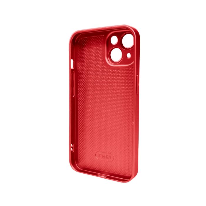 Чохол для смартфона AG Glass Matt Frame Color Logo for Apple iPhone 15 Coke Red (AGMattFrameiP15Red)