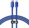 Кабель Baseus Crystal Shine Series Fast Charging Data Cable Type-C to iP 20W 2m Blue (CAJY000303)