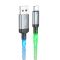 Кабель HOCO U112 Shine charging data cable for Type-C Gray (6931474788818)