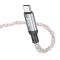 Кабель HOCO U112 Shine charging data cable for Type-C Gray (6931474788818)