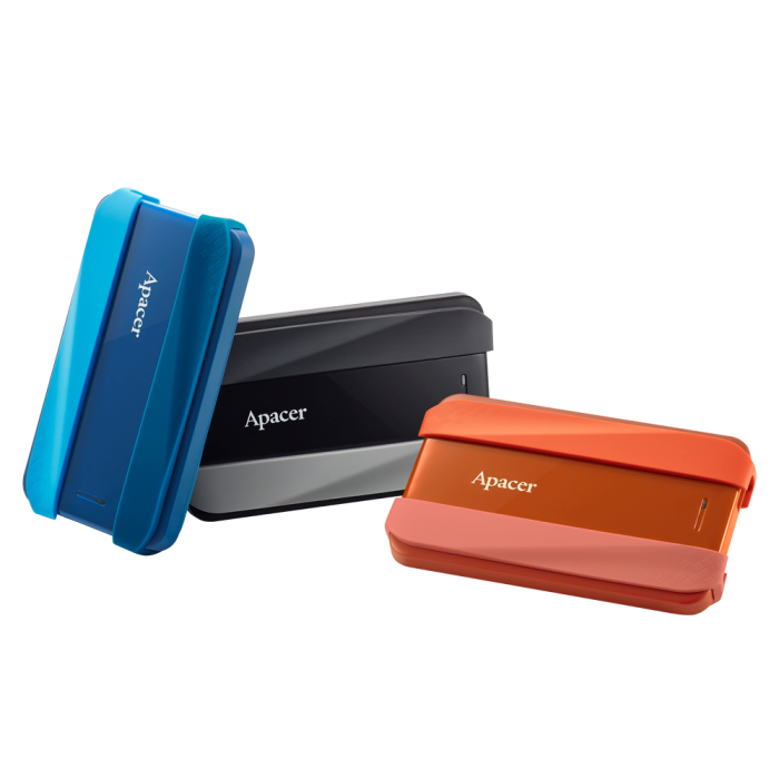 Зовнішній жорсткий диск PHD External 2.5'' Apacer USB 3.2 AC533 5Tb Black (color box) (AP5TBAC533B-1)