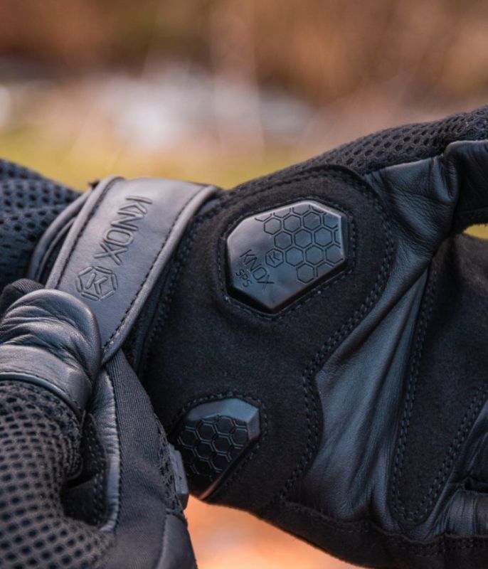 Моторукавички Knox Urbane Pro Black L