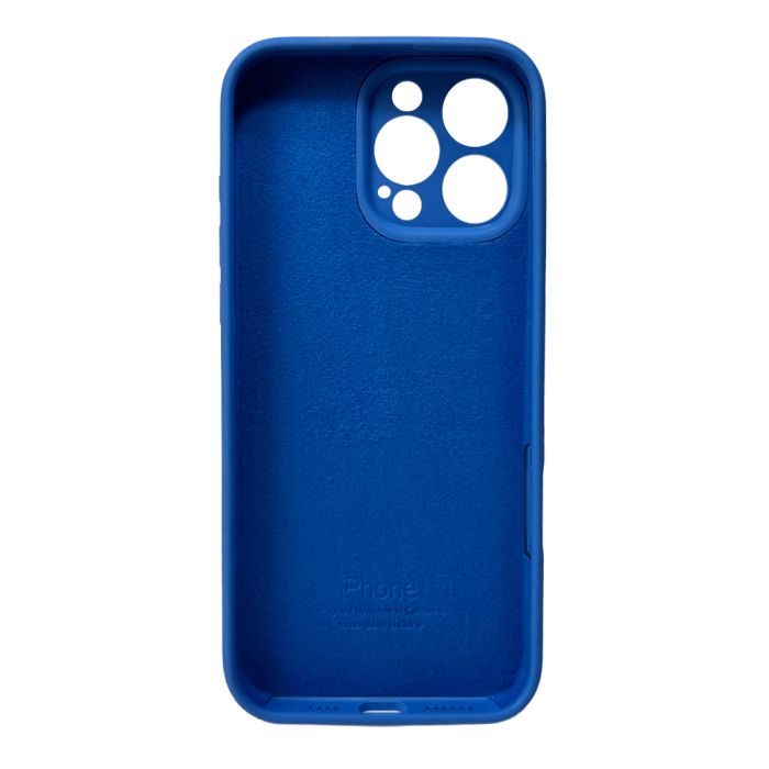 Чохол для смартфона Silicone Full Case AA Camera Protect for Apple iPhone 16 Pro 3,Royal Blue (FullAAi16P-3)