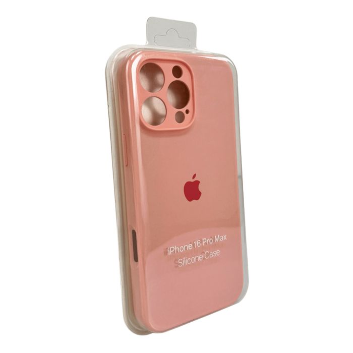 Чохол для смартфона Silicone Full Case AA Camera Protect for Apple iPhone 16 Pro 37,Grapefruit (FullAAi16P-37)